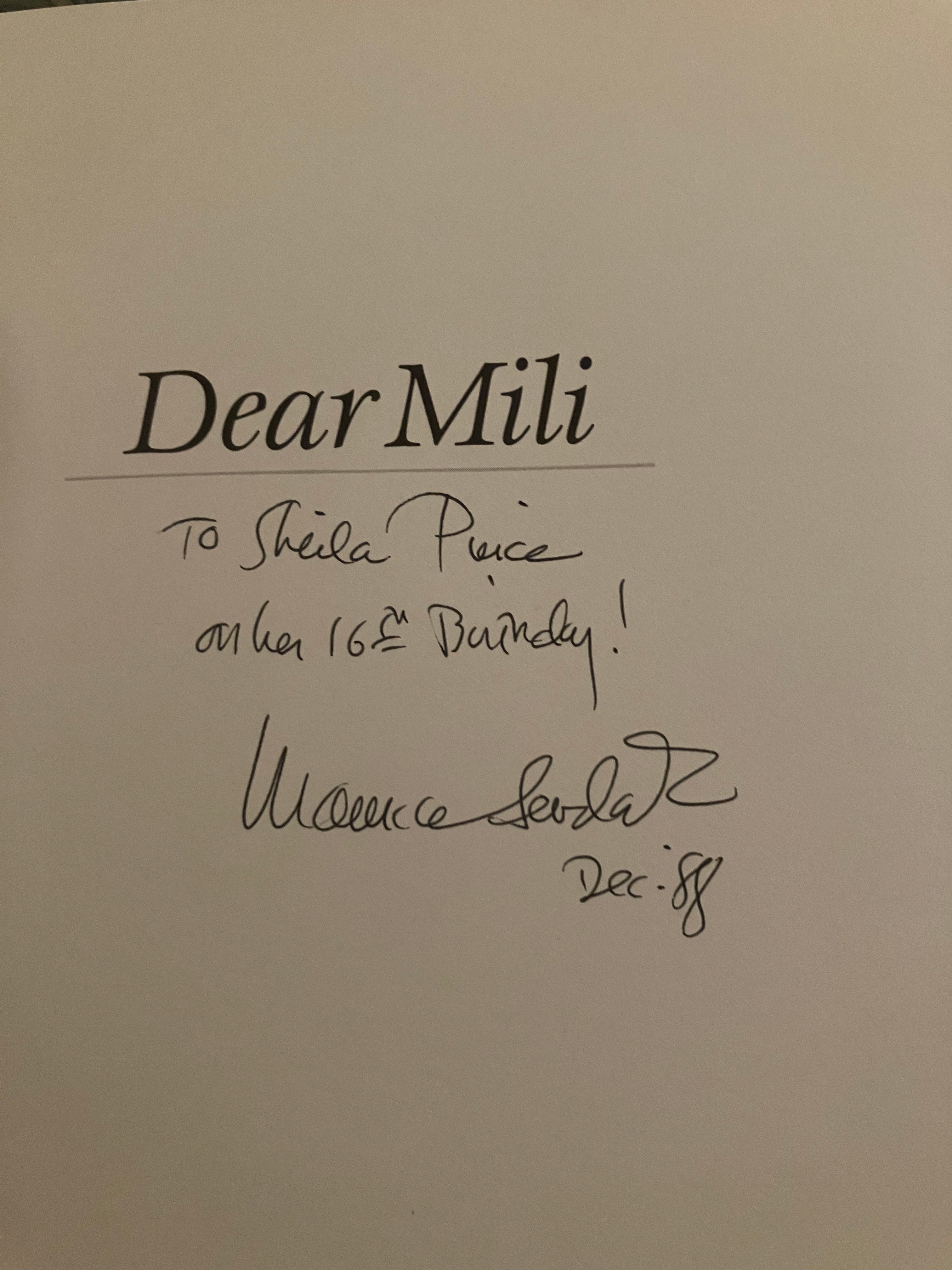 Dear milli book