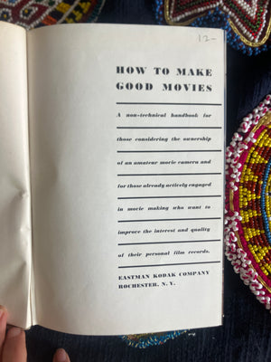 How to make good movies book