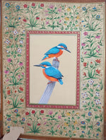 Flower bird painting