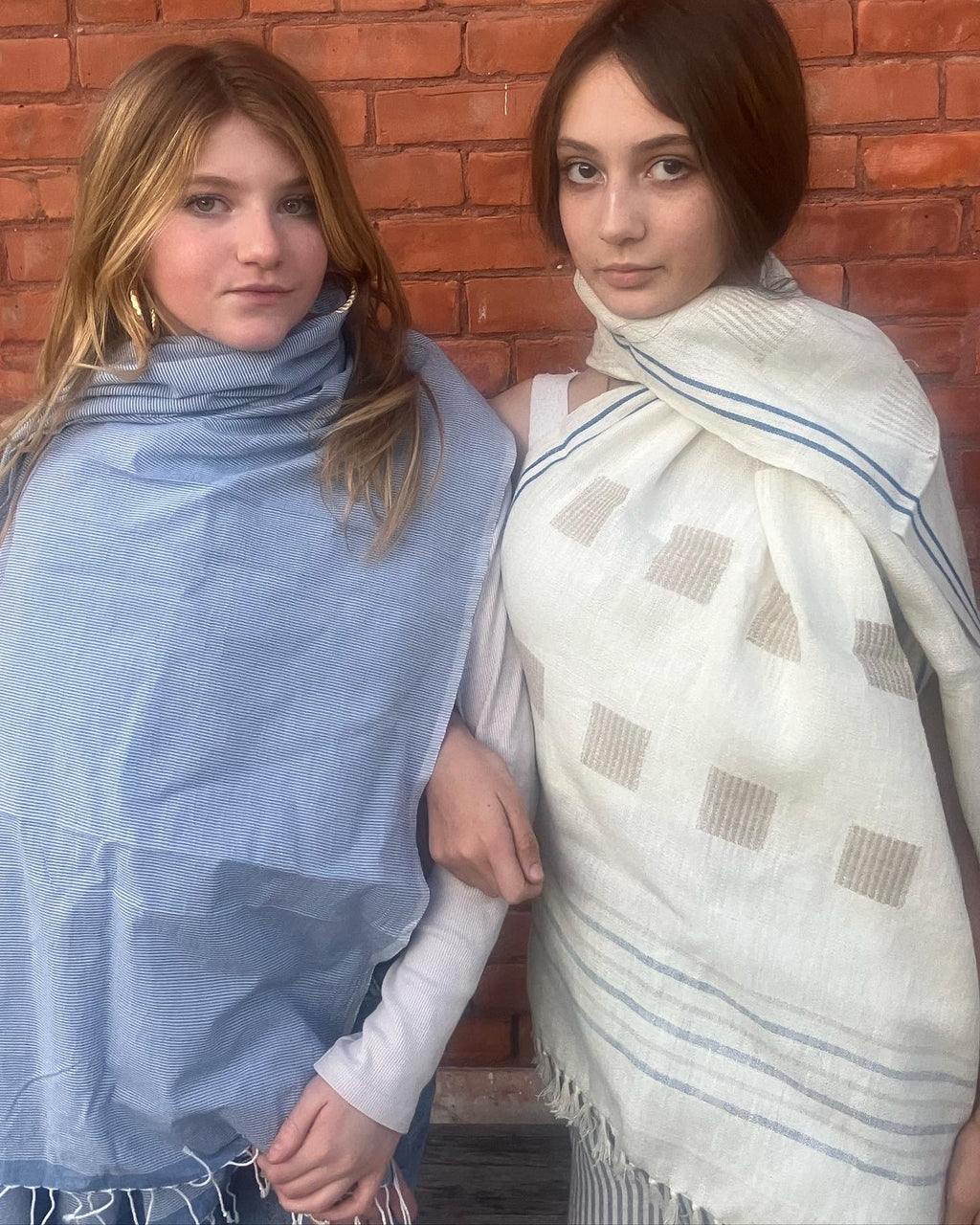 Linen shawl