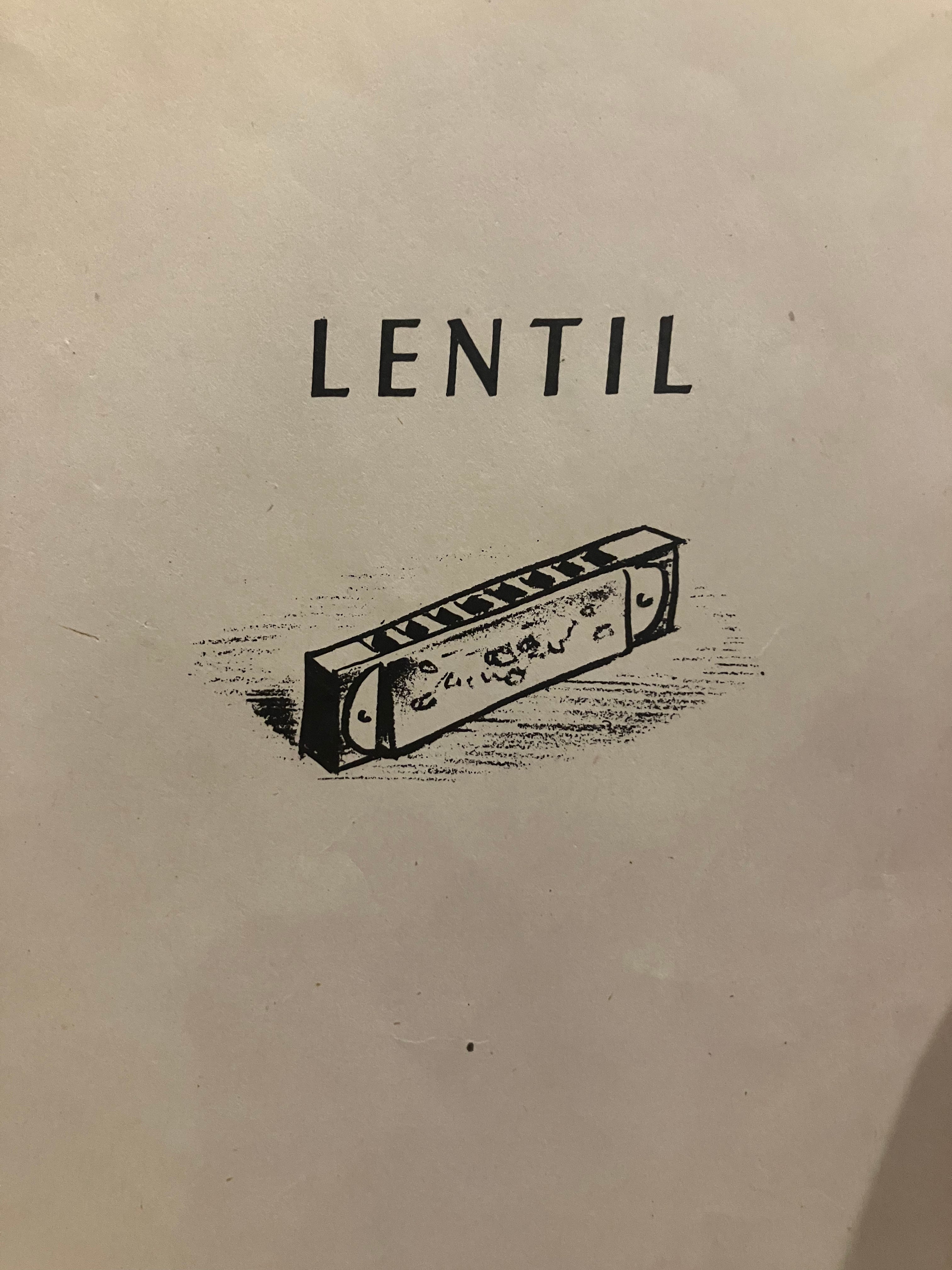 Lentil book