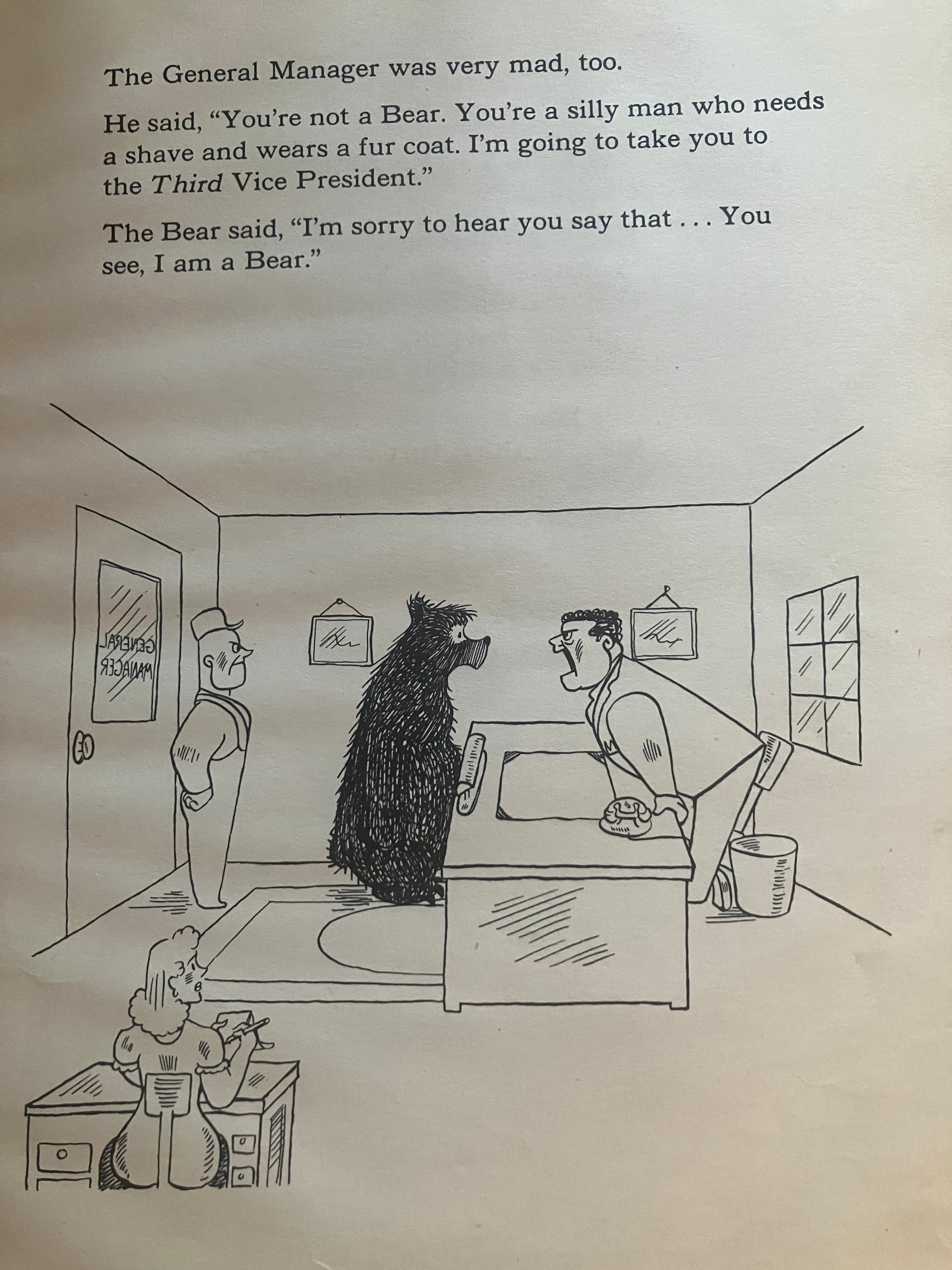 The bear that wasn’t there book