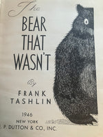 The bear that wasn’t there book