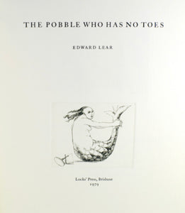 The Pobble who has no Toes book