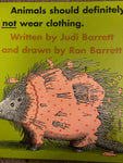 Animals should definitely not wear clothing book