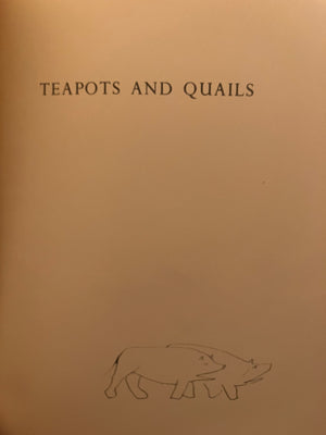 New Edward Lear - Teapots and Quails